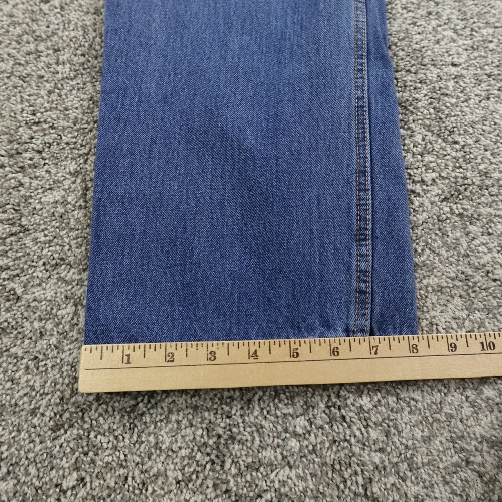 Levis Jeans Mens‎ 36X32 Dark Blue Denim Pants 550 Relaxed Tapered Casual Cotton